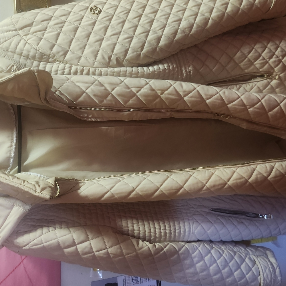 Quilted Cream Jacket